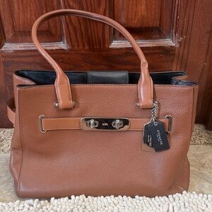 Coach Brown Leather Purse